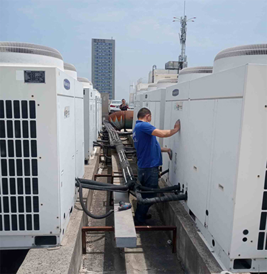 乐山市中央空调制热和不制冷系统维修方法